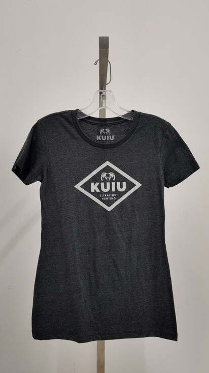 KUIU Other - KUIU "Ultralight Hunting" Diamond Logo T-Shirt - Charcoal Heather (Size S)